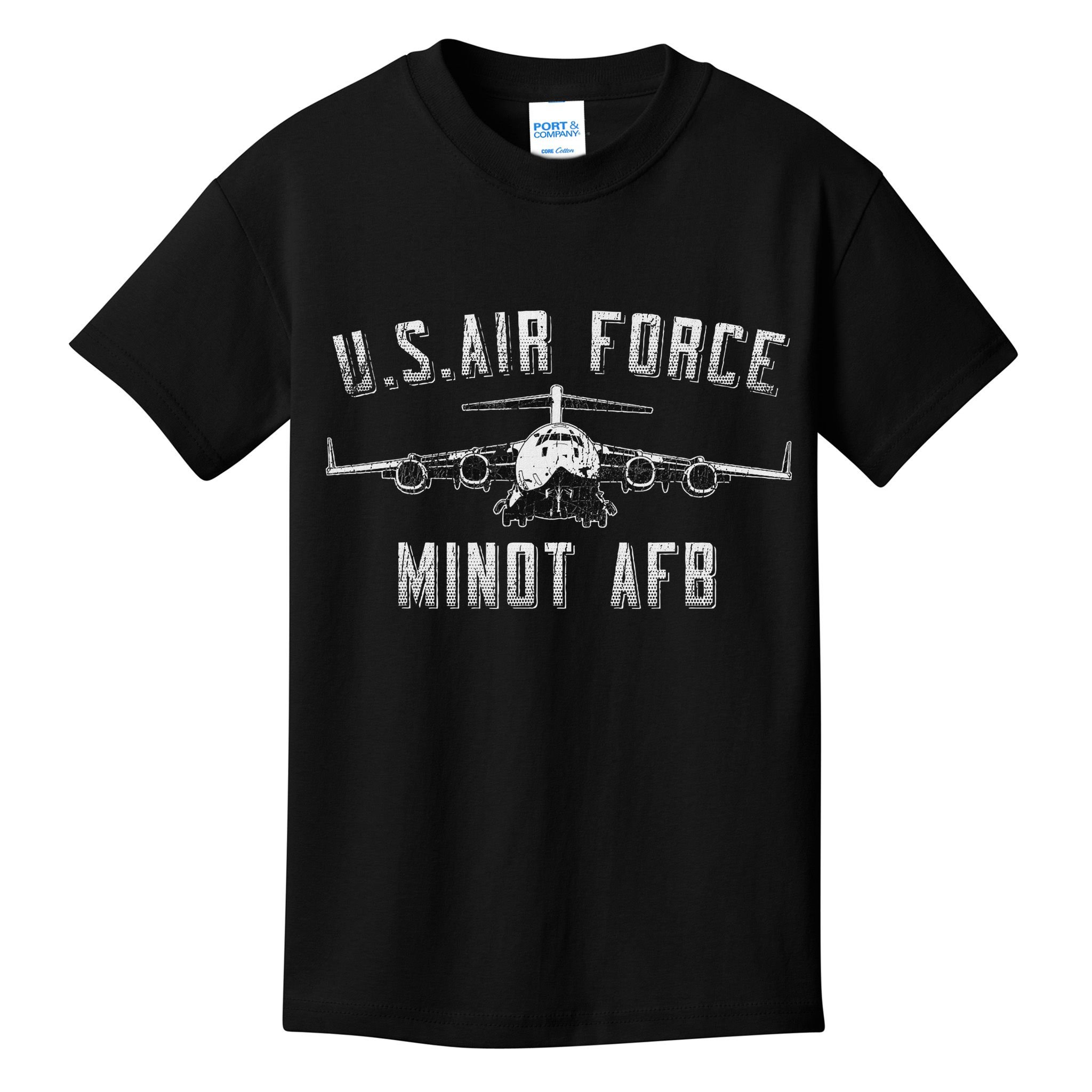Minot Afb North Dakota Veteran Pride Kids T-Shirt