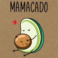 Mamacadobaby Announcement New Mom Cotton Canvas Backpack