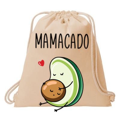 Mamacadobaby Announcement New Mom Drawstring Bag