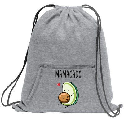 Mamacadobaby Announcement New Mom Sweatshirt Cinch Pack Bag