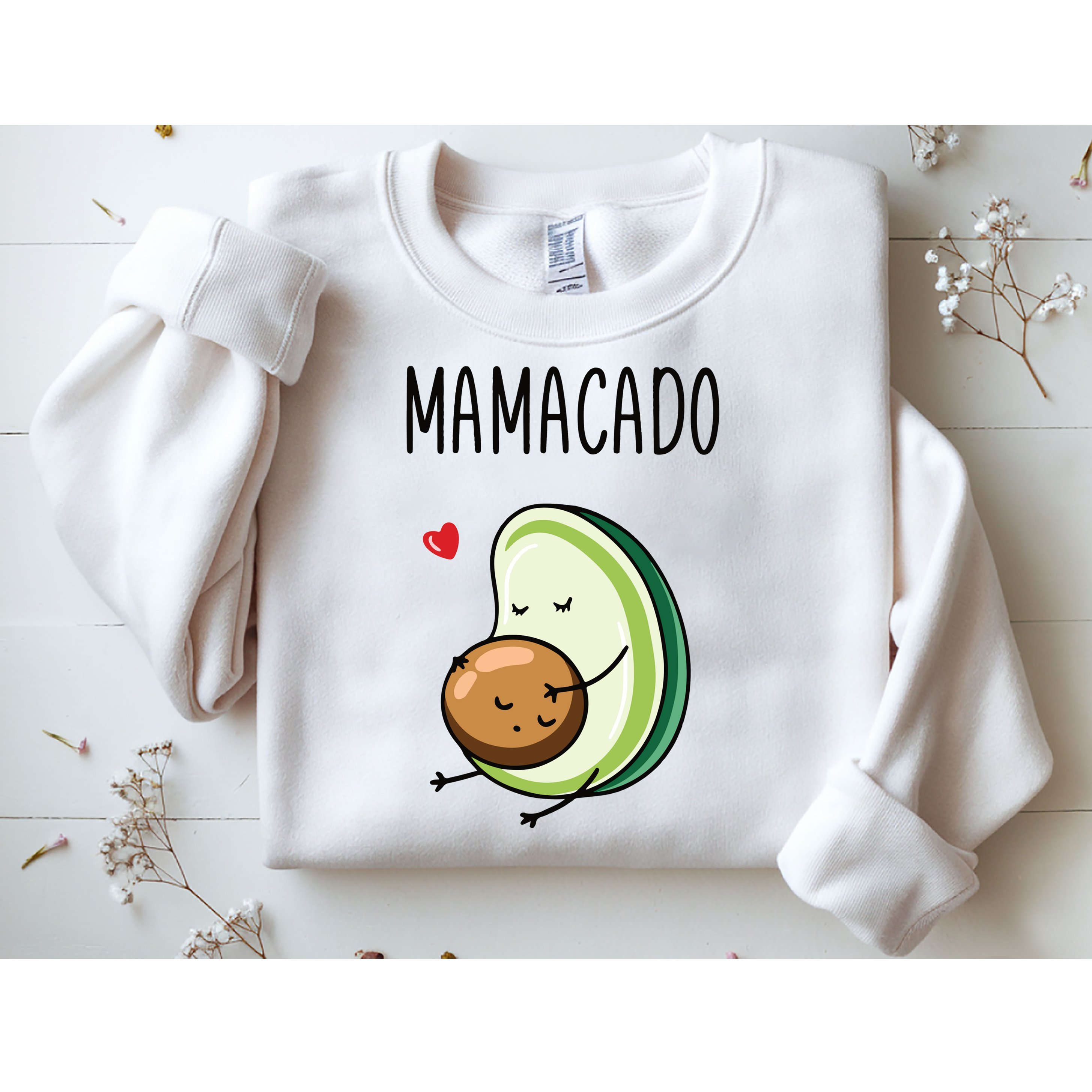Mamacadobaby Announcement New Mom Sweatshirt