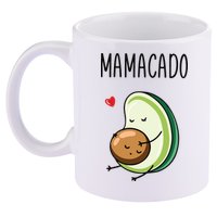 Mamacadobaby Announcement New Mom 11oz C Handle Ceramic Mug
