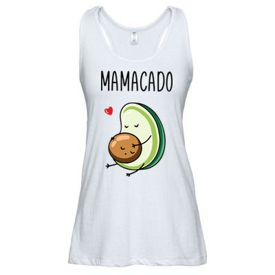 Mamacadobaby Announcement New Mom Ladies Essential Flowy Tank
