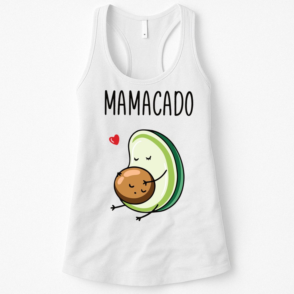 Mamacadobaby Announcement New Mom Womens Tank Top