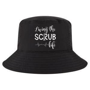 Medical Assistant Nursing Living The Scrub Life Cool Comfort Performance Bucket Hat