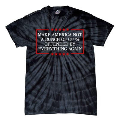 Make America Not A Bunch Offended By Everything Again 2024 Tie-Dye T-Shirt