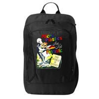 Microplastics Are Not Fantastic The World Is Dring City Backpack