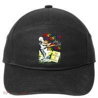 Microplastics Are Not Fantastic The World Is Dring 7-Panel Snapback Hat