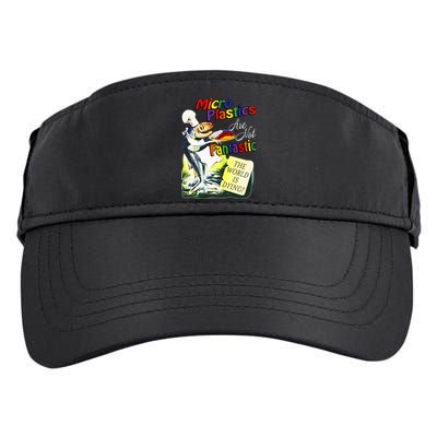 Microplastics Are Not Fantastic The World Is Dring Adult Drive Performance Visor