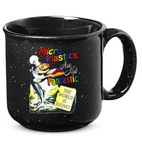 Microplastics Are Not Fantastic The World Is Dring 15oz Campfire Ceramic Mug