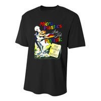 Microplastics Are Not Fantastic The World Is Dring Youth Performance Sprint T-Shirt