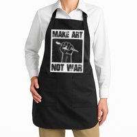 Make Art Not War Apron