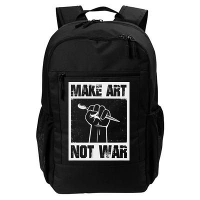 Make Art Not War Backpack