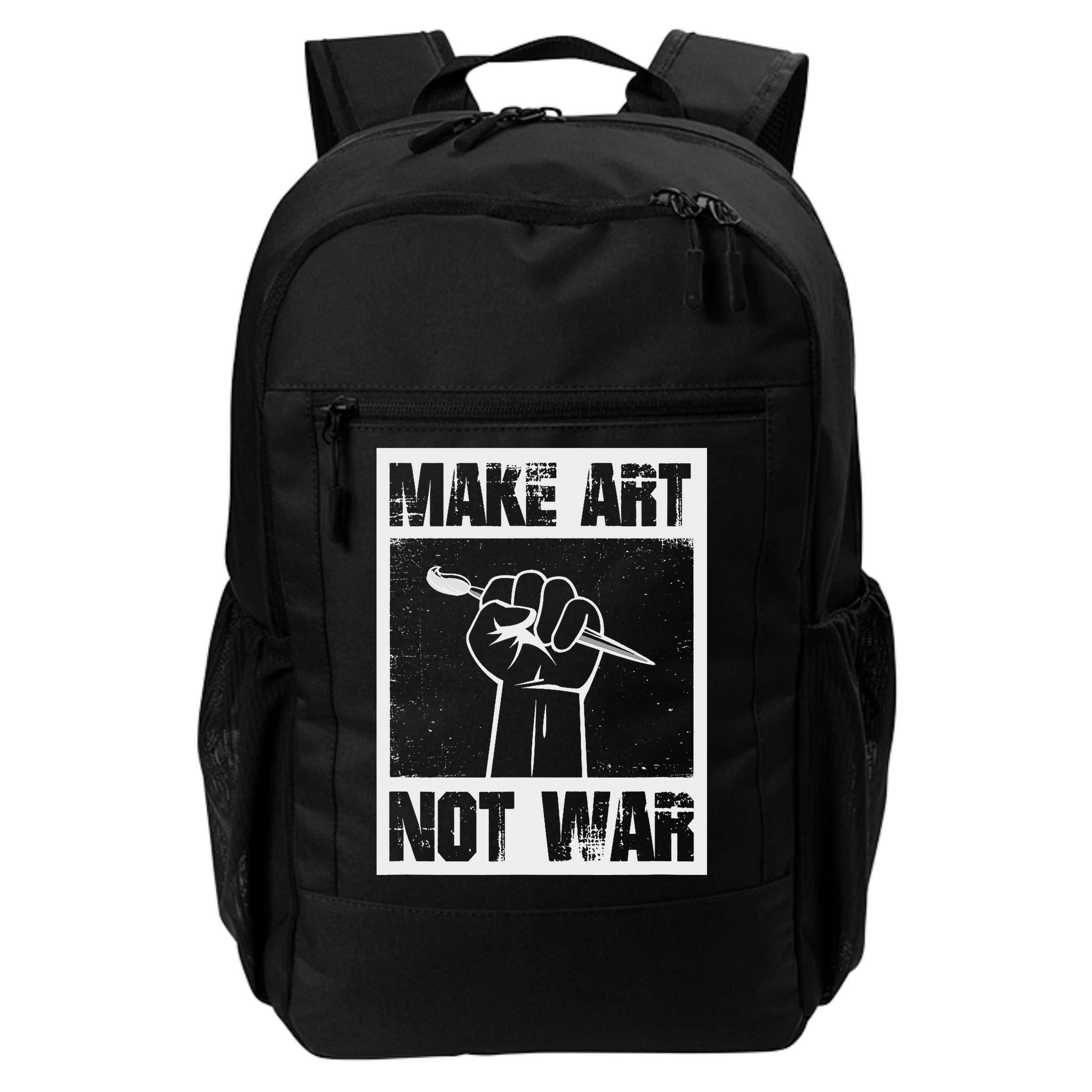 Make Art Not War Backpack