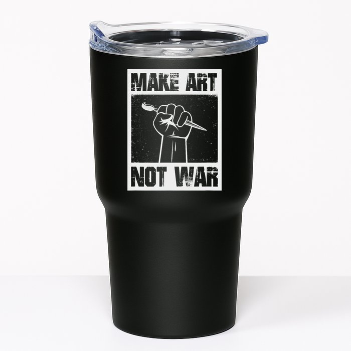 Make Art Not War Tumbler
