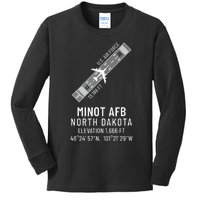 Minot Afb North Dakota 5th Bomb Wing Gifts Kids Long Sleeve Shirt