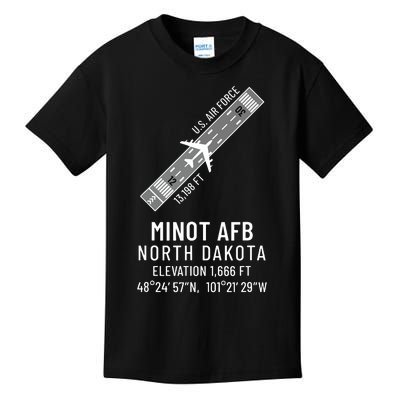 Minot Afb North Dakota 5th Bomb Wing Gifts Kids T-Shirt