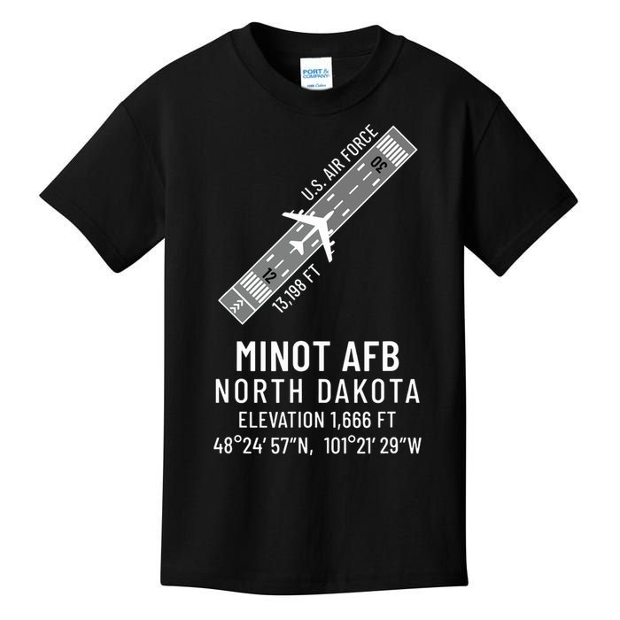 Minot Afb North Dakota 5th Bomb Wing Gifts Kids T-Shirt