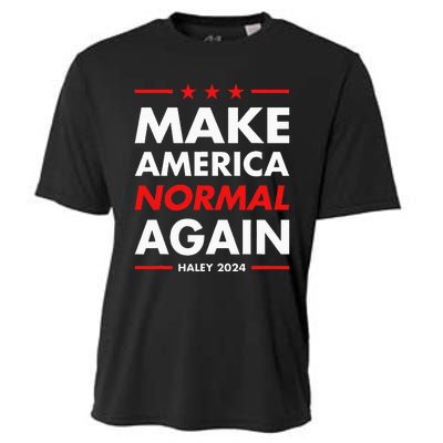 Make America Normal Again Haley 2024 Presidential Election Cooling Performance Crew T-Shirt