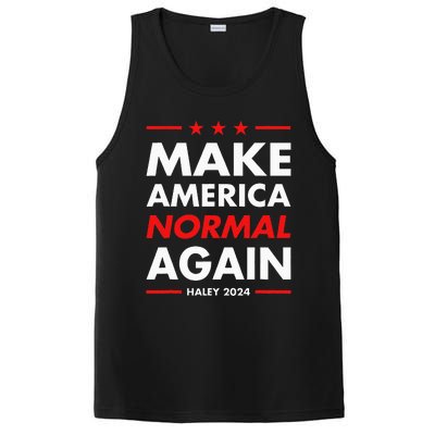 Make America Normal Again Haley 2024 Presidential Election PosiCharge Competitor Tank