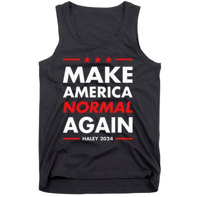 Make America Normal Again Haley 2024 Presidential Election Tank Top