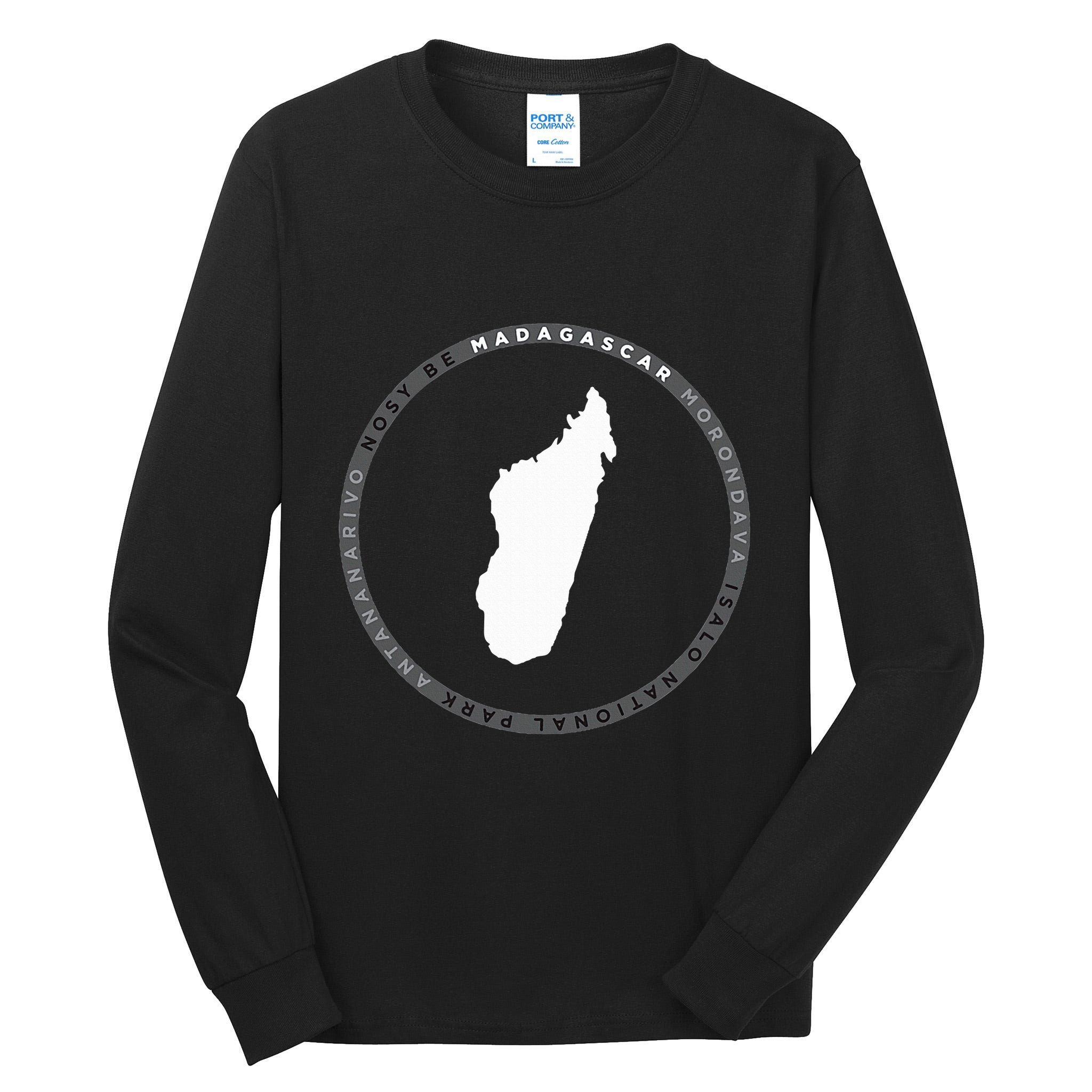 Madagascar Antananarivo Nosy Be Isalo Graphic Tall Long Sleeve T-Shirt