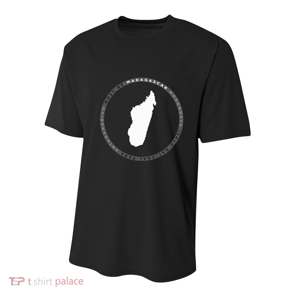 Madagascar Antananarivo Nosy Be Isalo Graphic Youth Performance Sprint T-Shirt