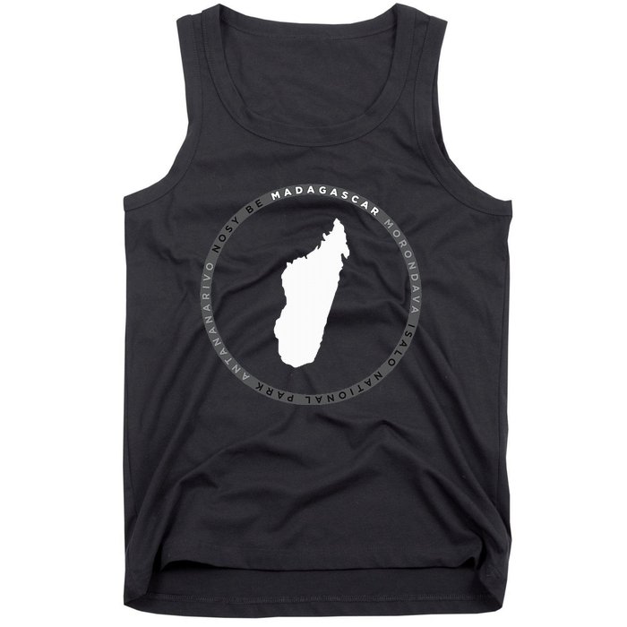 Madagascar Antananarivo Nosy Be Isalo Graphic Tank Top