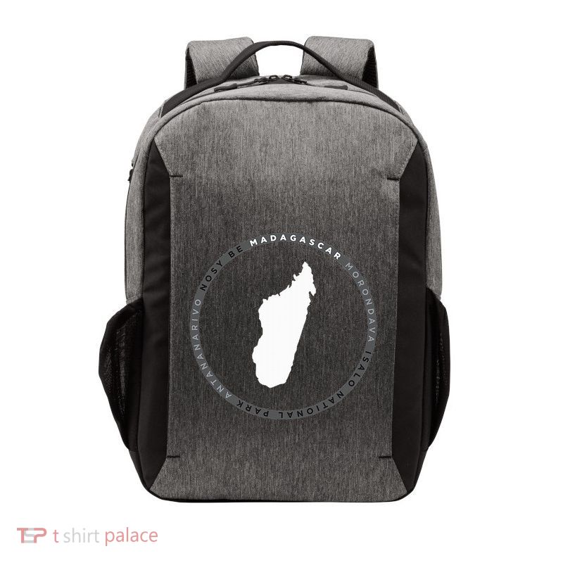 Madagascar Antananarivo Nosy Be Isalo Graphic Vector Backpack