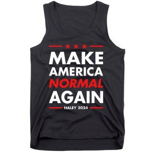 Make America Normal Again Haley 2024 Presidential Election Tank Top