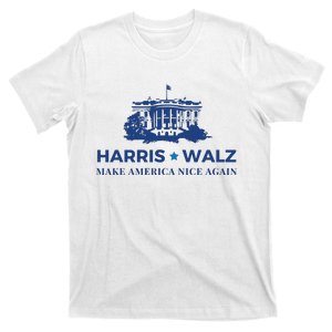 Make America Nice Again Harris Walz T-Shirt