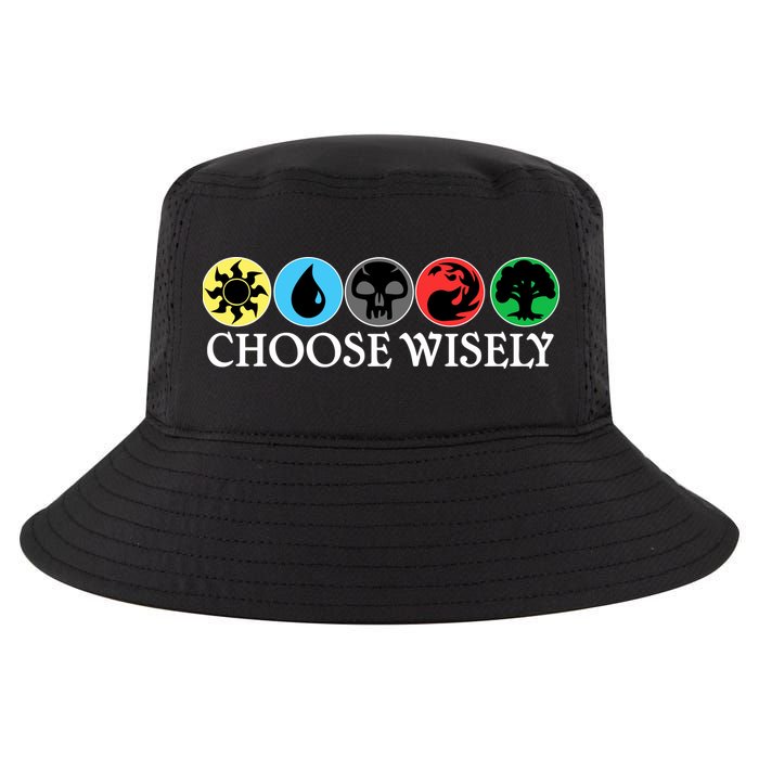 Mana Symbols Gathering Magic Choose Wisely  Cool Comfort Performance Bucket Hat