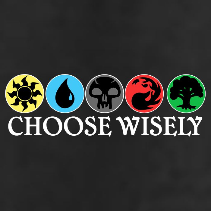Mana Symbols Gathering Magic Choose Wisely  Cool Comfort Performance Bucket Hat