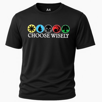 Mana Symbols Gathering Magic Choose Wisely  Performance Shirt
