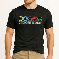 Mana Symbols Gathering Magic Choose Wisely  Performance Shirt