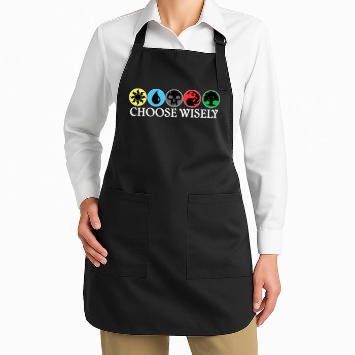 Mana Symbols Gathering Magic Choose Wisely  Apron