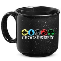 Mana Symbols Gathering Magic Choose Wisely  15oz Campfire Ceramic Mug