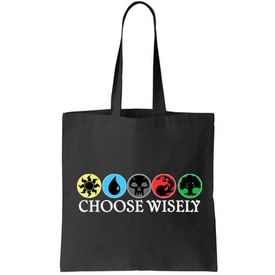 Mana Symbols Gathering Magic Choose Wisely  Bag