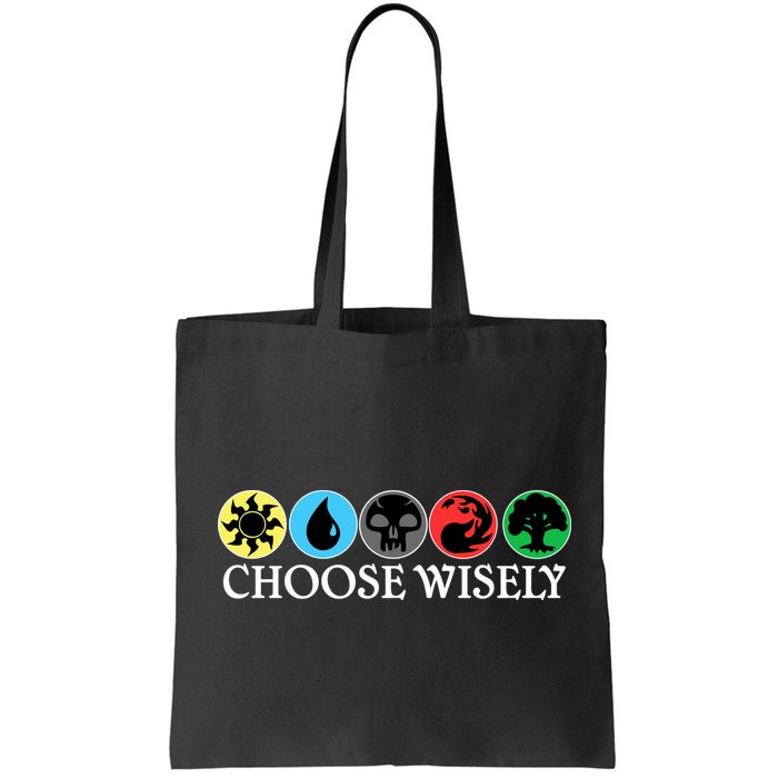 Mana Symbols Gathering Magic Choose Wisely  Bag