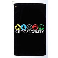 Mana Symbols Gathering Magic Choose Wisely  Golf Towel