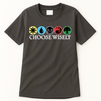 Mana Symbols Gathering Magic Choose Wisely  Tall T-Shirt