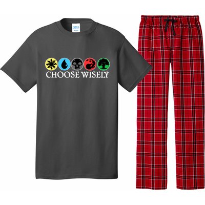 Mana Symbols Gathering Magic Choose Wisely  Pajama Set