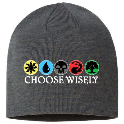 Mana Symbols Gathering Magic Choose Wisely  Sustainable Beanie