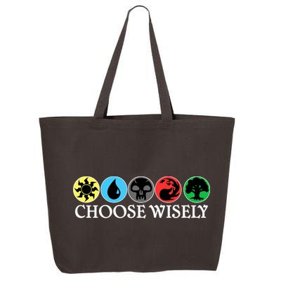 Mana Symbols Gathering Magic Choose Wisely  25L Jumbo Tote