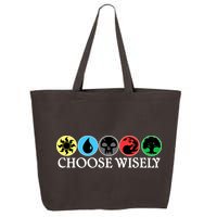 Mana Symbols Gathering Magic Choose Wisely  25L Jumbo Tote