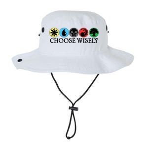 Mana Symbols Gathering Magic Choose Wisely  Legacy Cool Fit Booney Bucket Hat