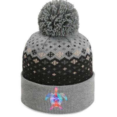 Mandala Sea Turtle The Baniff Cuffed Pom Beanie