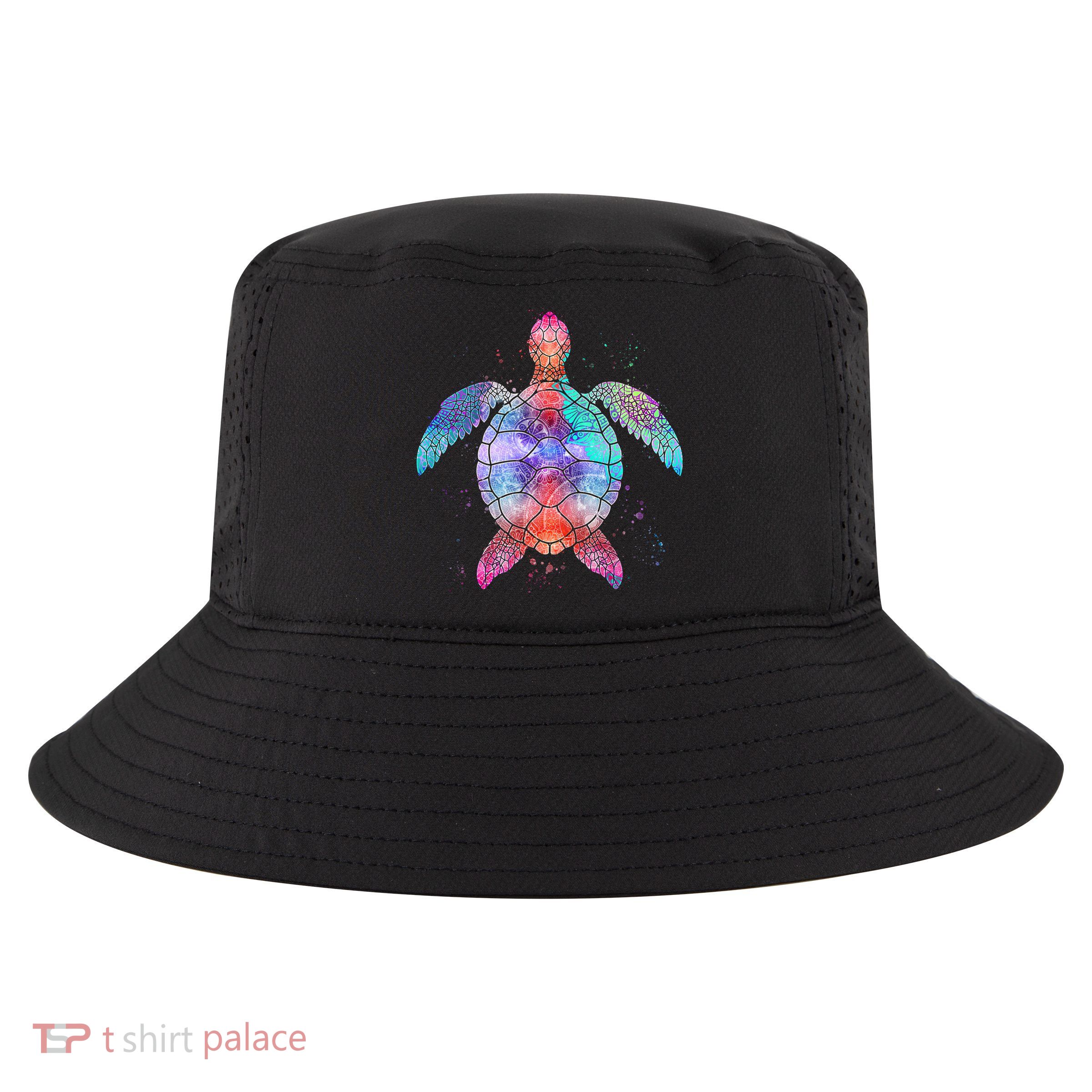Mandala Sea Turtle Cool Comfort Performance Bucket Hat