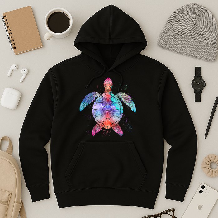 Mandala Sea Turtle Hoodie