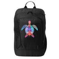 Mandala Sea Turtle City Backpack